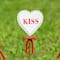 Glitzhome® 16" Valentine's Metal Heart Yard Stake Set